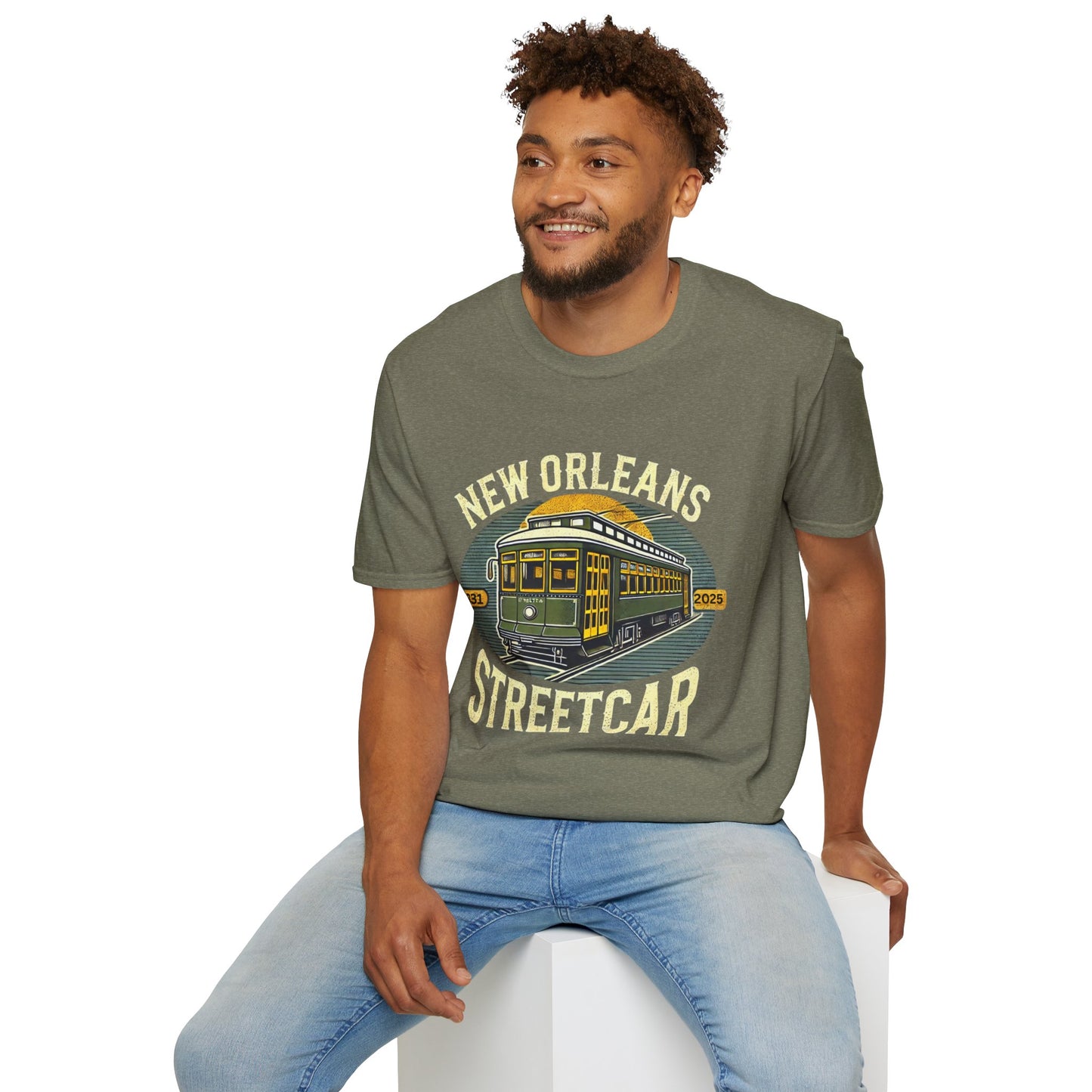 Streetcar Men's T-Shirt - New Orleans 1831 Design