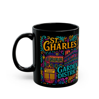 Garden District -  New Orleans Neon Neighborhoods Coffee Mug Collection