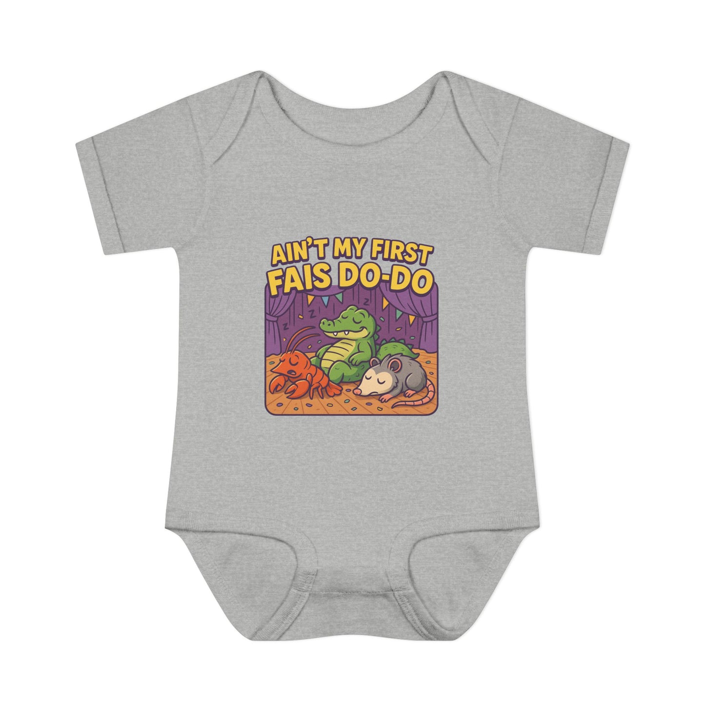 Aint My First Fais Do Do - Certified Baby Bodysuit, Cute Infant Outfit, Baby Shower Gift, Infant Fashion, Adorable Baby Apparel