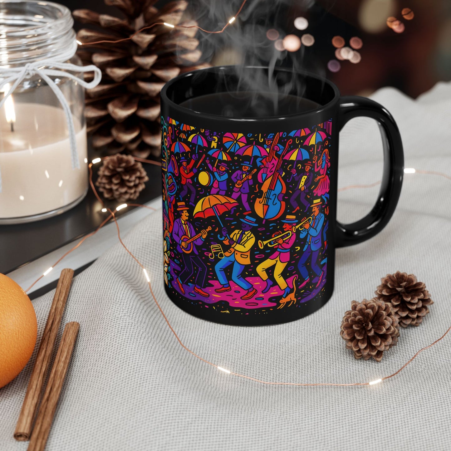 Garden District -  New Orleans Neon Neighborhoods Coffee Mug Collection