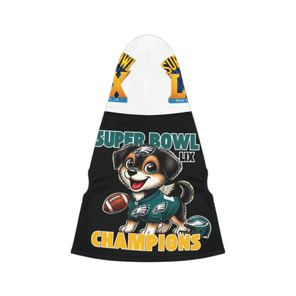 Super Bowl Champions Pet Hoodie - Celebrate Game Day in Style!