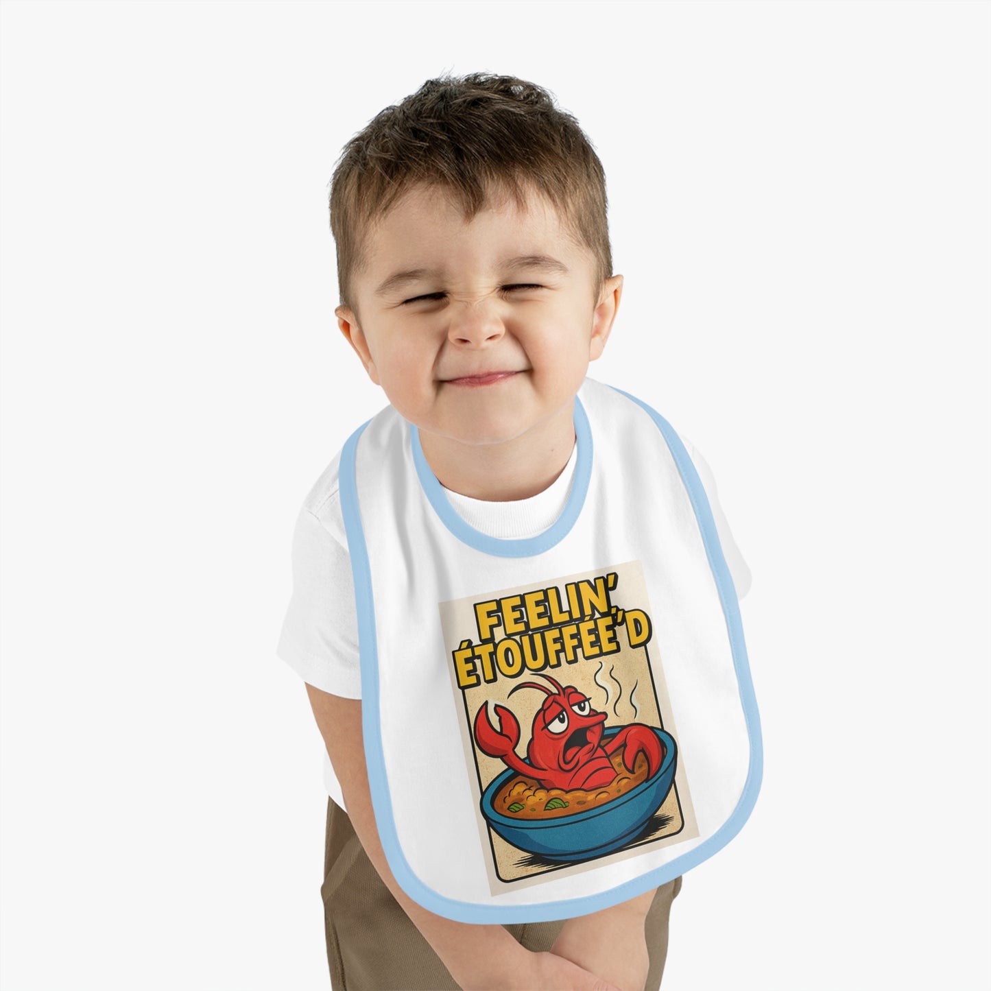 Bib Cajun Crawfish Etouffee'd