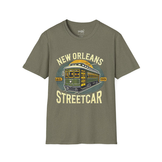 Streetcar Men's T-Shirt - New Orleans 1831 Design