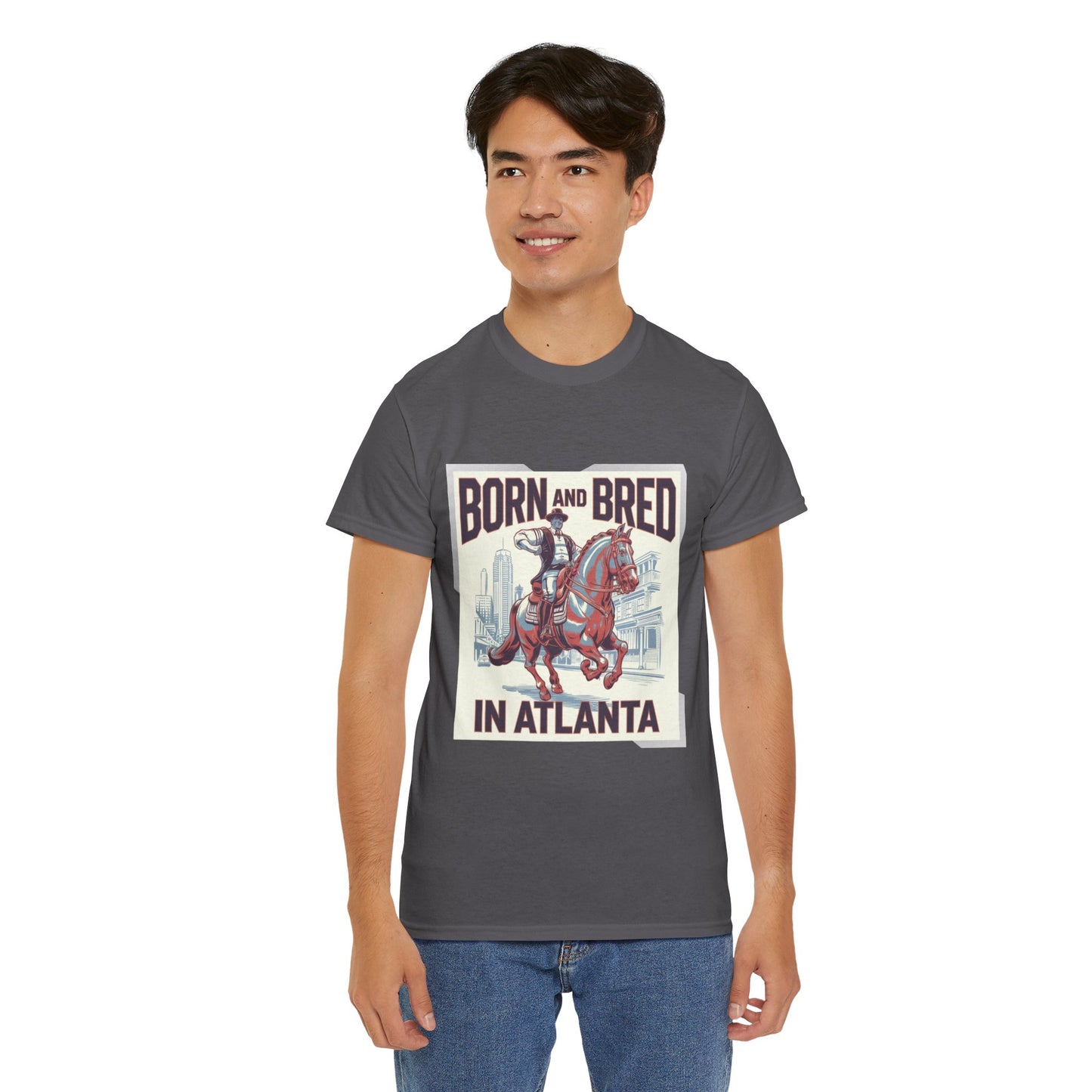 Born and Bred in Atlanta Tank, Casual Summer Top, Gift for Orlando Lovers, Outdoor Activity Wear, Unique Florida Style