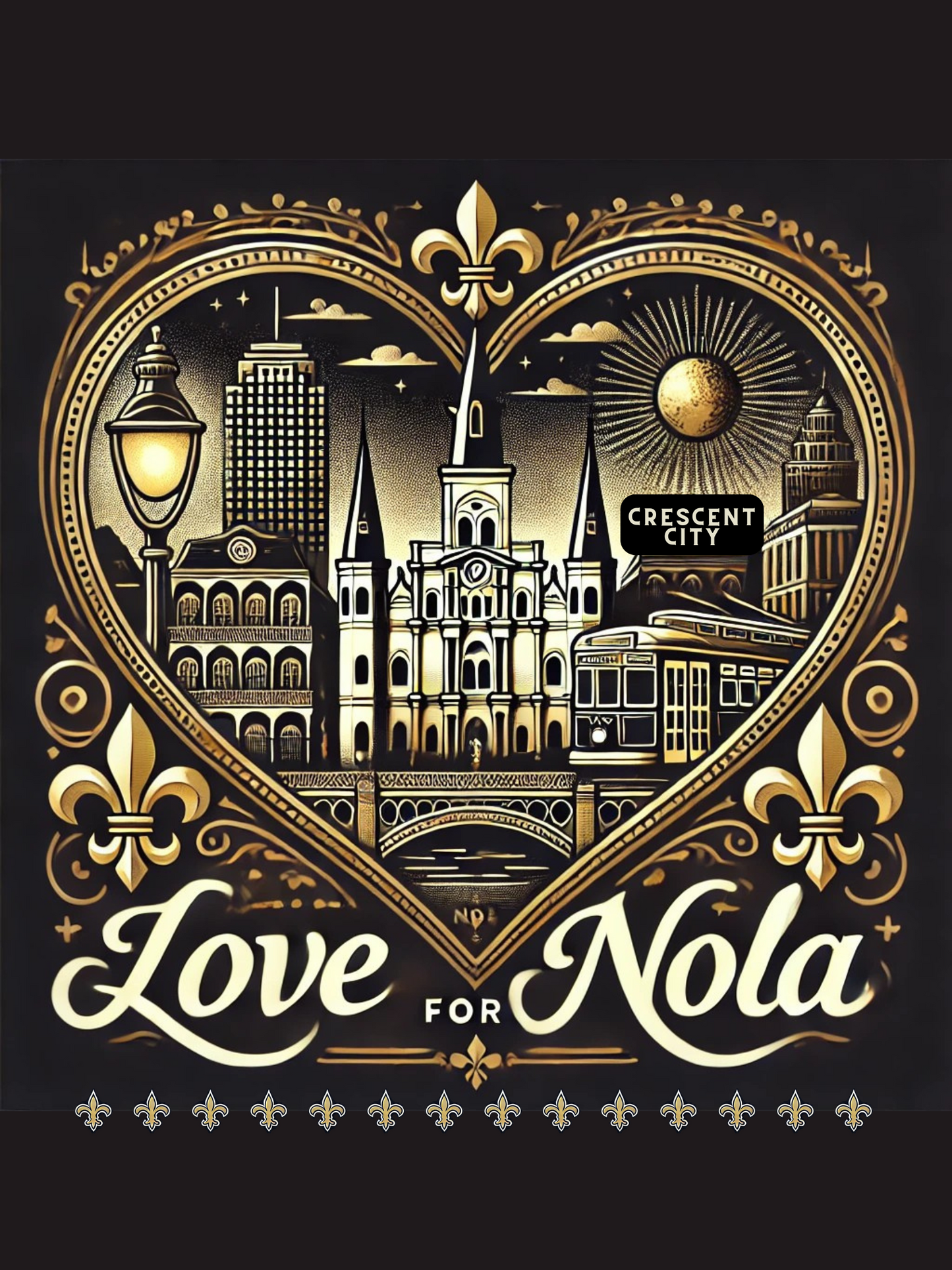 NOLA Love Softstyle T-Shirt