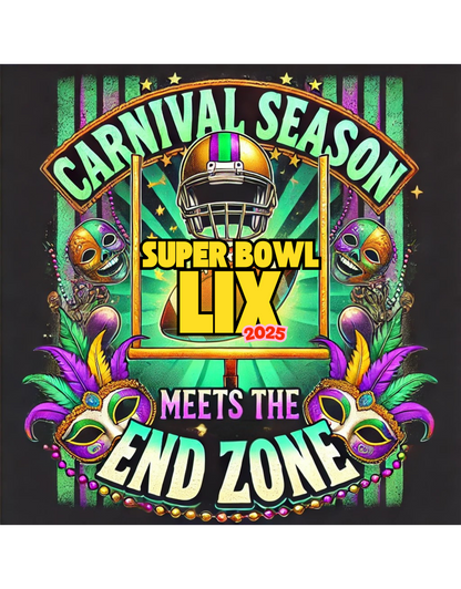 Mardi Gras Super Bowl T-Shirt