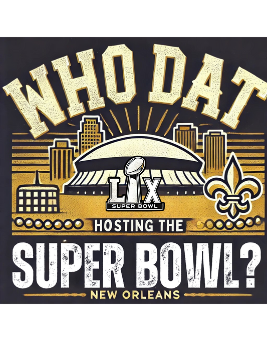 Saints Fan Super Bowl Host Unisex T-Shirt