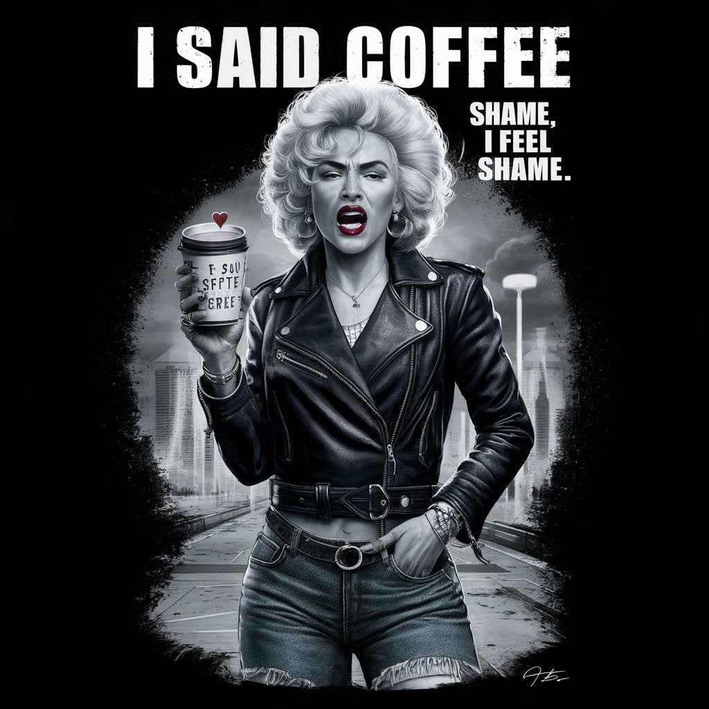 I Said Coffee Graphic Tee – Unisex Heavy Cotton T-Shirt for Coffee Lovers