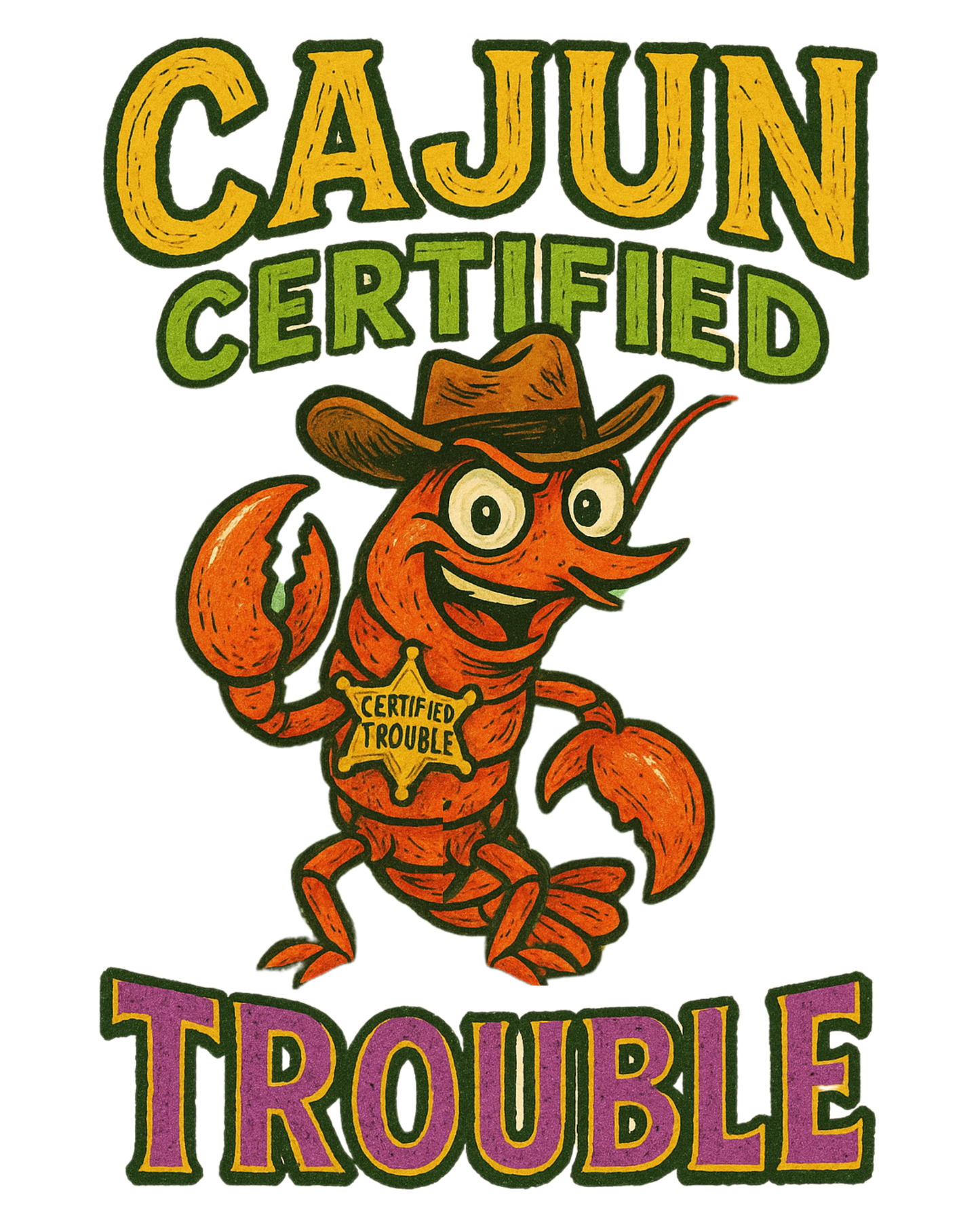 Cajun Themed Men's Boxers | Fun Underwear for Casual Comfort, Unique Gift for Him, Holiday Loungewear, Festive Roomwear