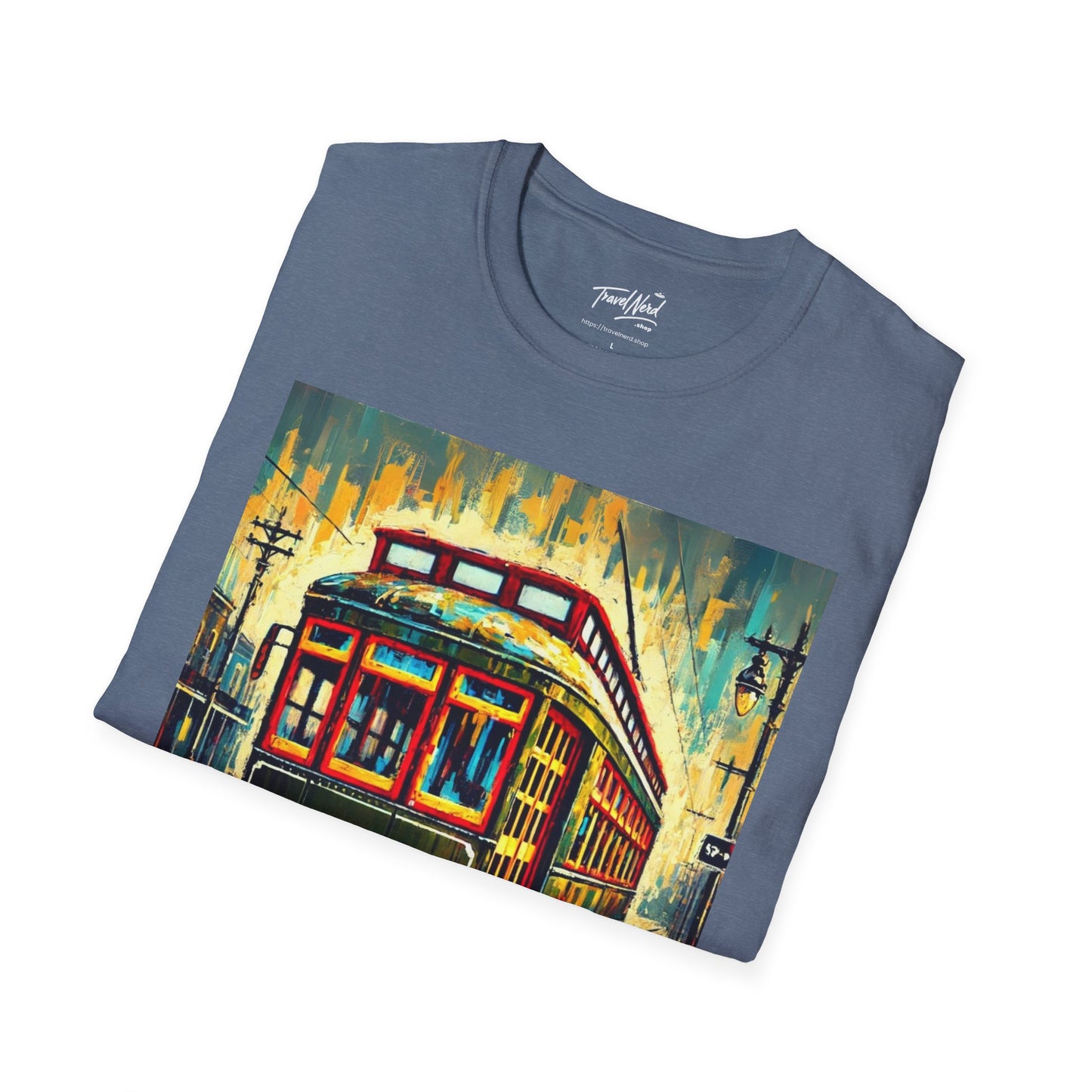 New Orleans Streetcar Stop Requested Design Unisex t-shirt