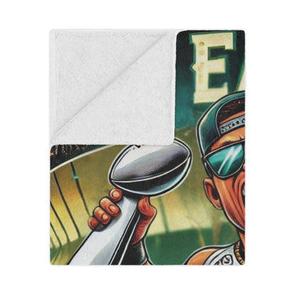Super Bowl Champions Microfiber Blanket for Eagles Fans