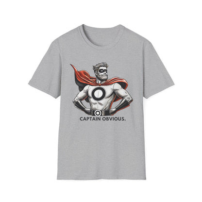 Captain Obvious Softstyle T-Shirt