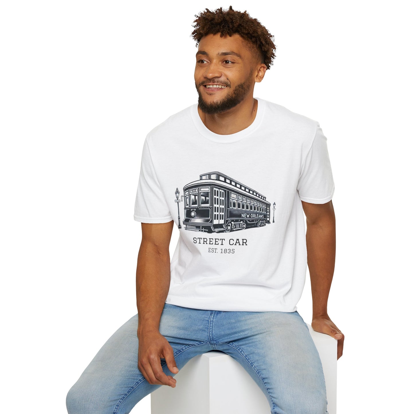 Vintage New Orleans Streetcar Unisex T-Shirt