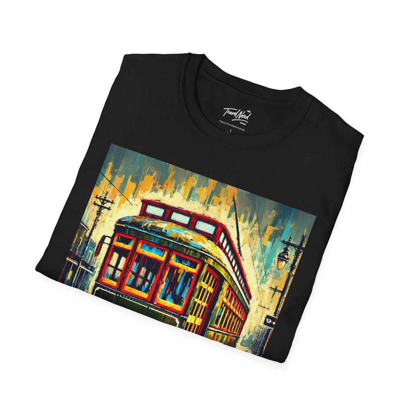 New Orleans Streetcar Stop Requested Design Unisex t-shirt