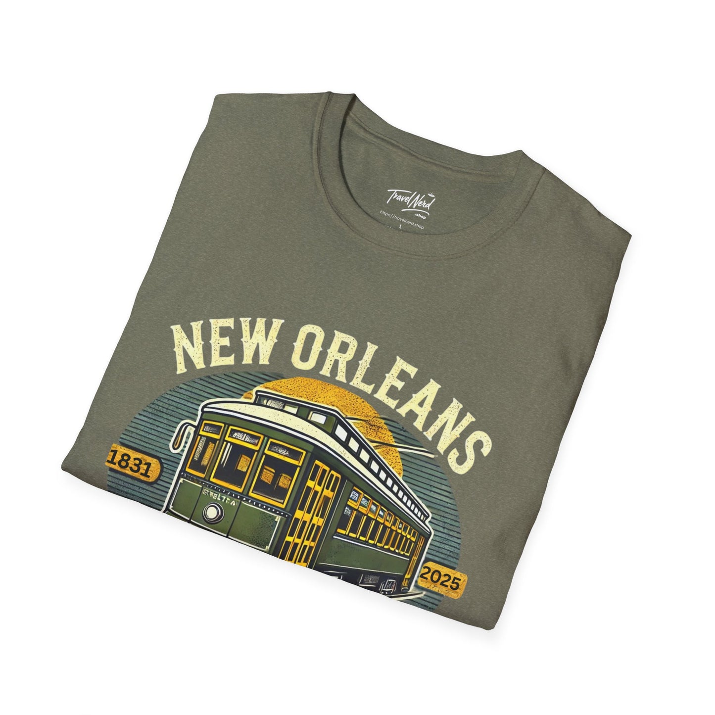 Streetcar Men's T-Shirt - New Orleans 1831 Design