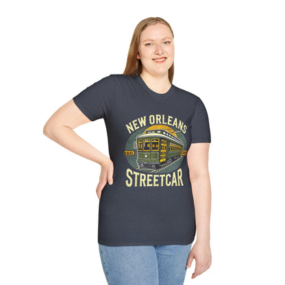 Streetcar Men's T-Shirt - New Orleans 1831 Design