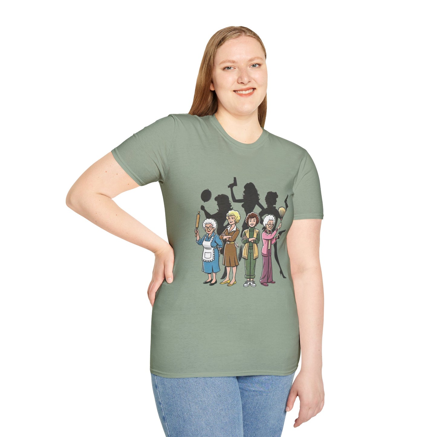 Cartoon Golden Girls T-Shirt