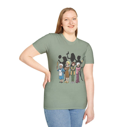 Cartoon Golden Girls T-Shirt