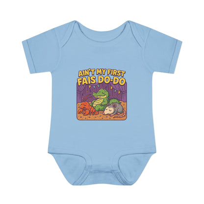 Aint My First Fais Do Do - Certified Baby Bodysuit, Cute Infant Outfit, Baby Shower Gift, Infant Fashion, Adorable Baby Apparel