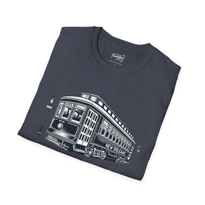Vintage New Orleans Streetcar Unisex T-Shirt