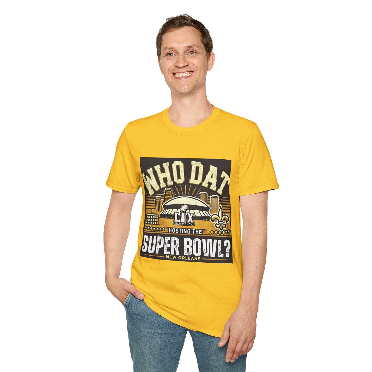 Saints Fan Super Bowl Host Unisex T-Shirt