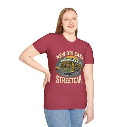 Streetcar Men's T-Shirt - New Orleans 1831 Design
