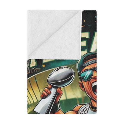 Super Bowl Champions Microfiber Blanket for Eagles Fans