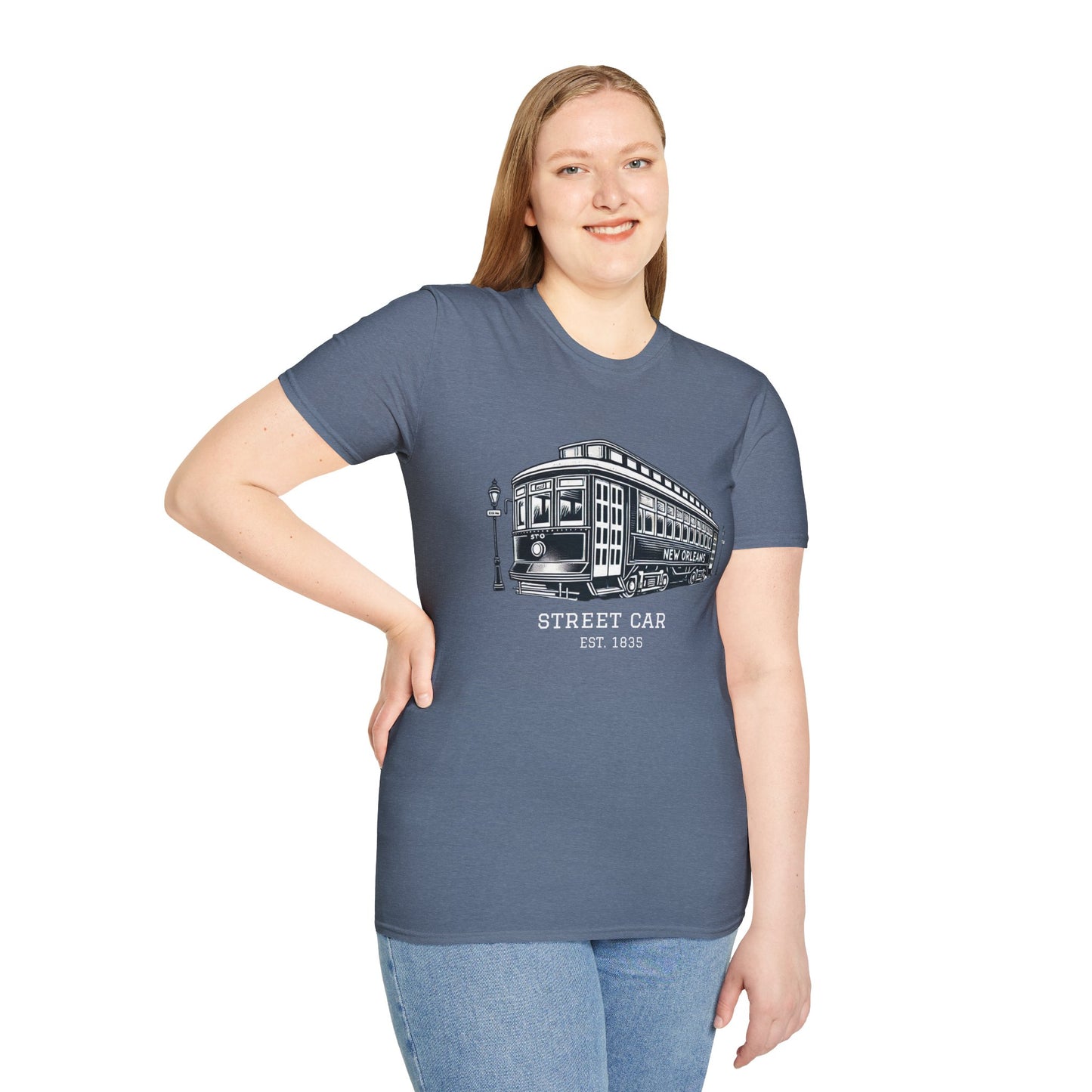 Vintage New Orleans Streetcar Unisex T-Shirt
