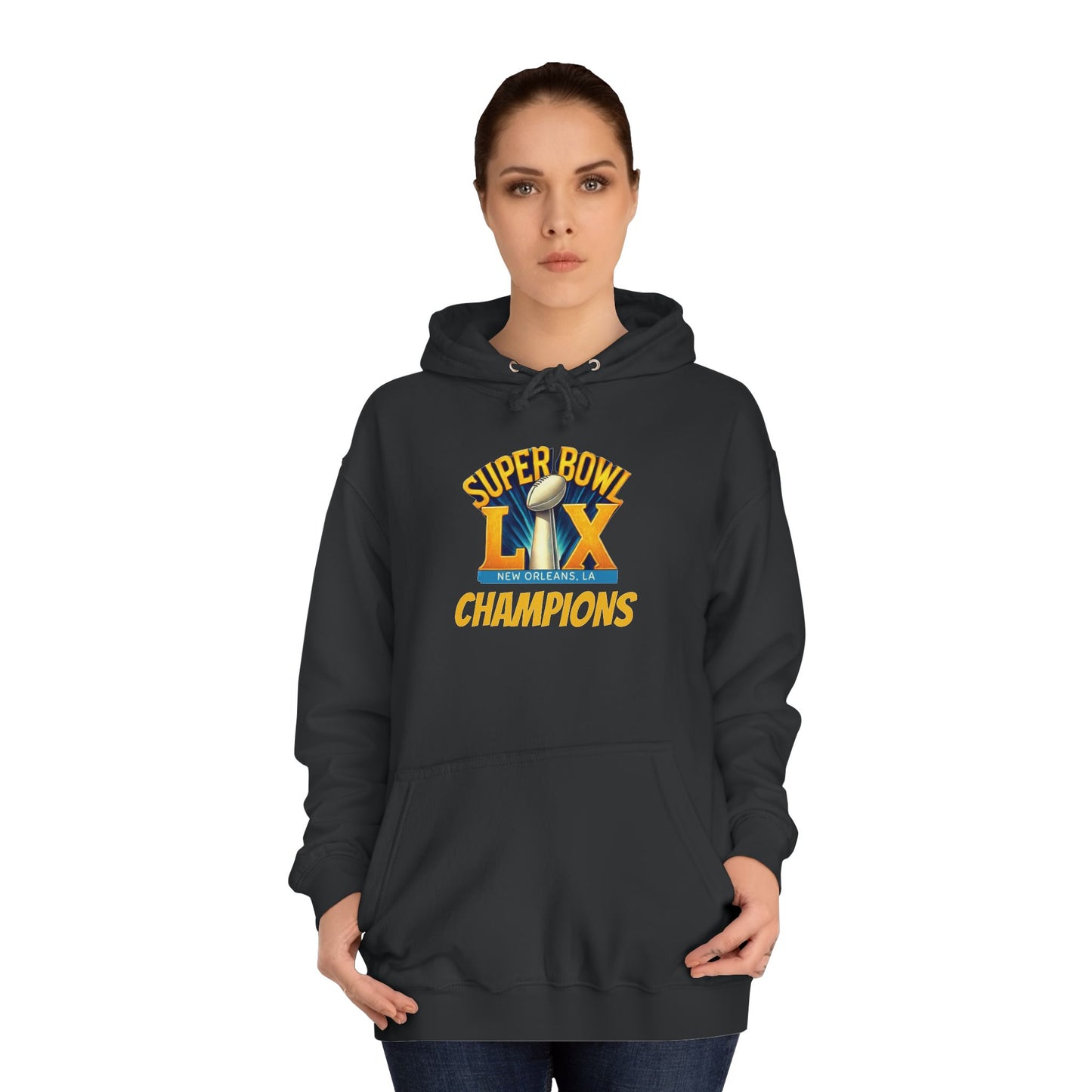 Super Bowl LIX Champions Unisex Hoodie - Fly Eagles Go Birds!