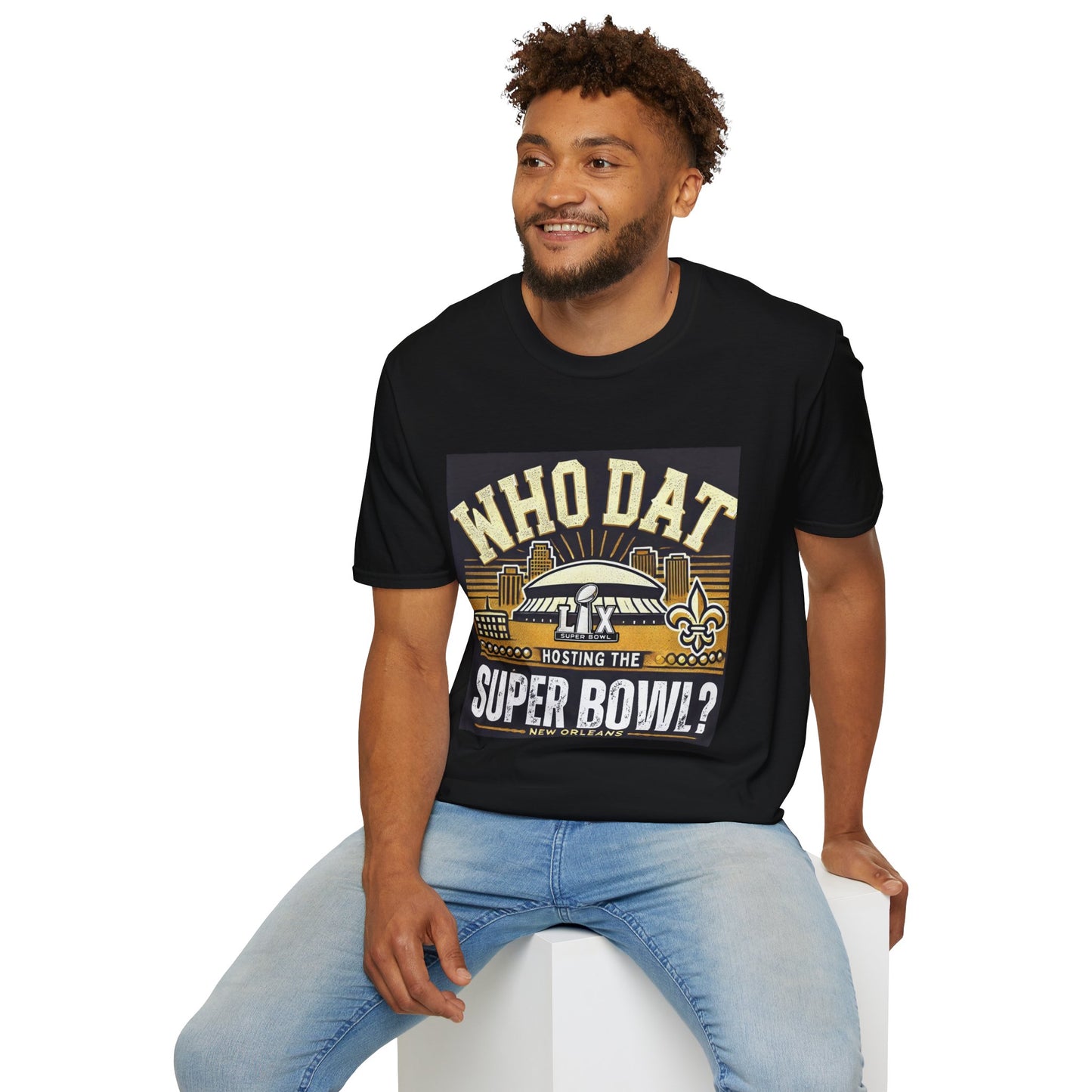 Saints Fan Super Bowl Host Unisex T-Shirt