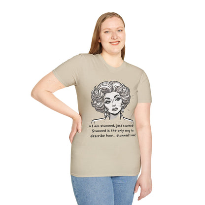 Funny Golden Girls Blanche Stunned T-Shirt
