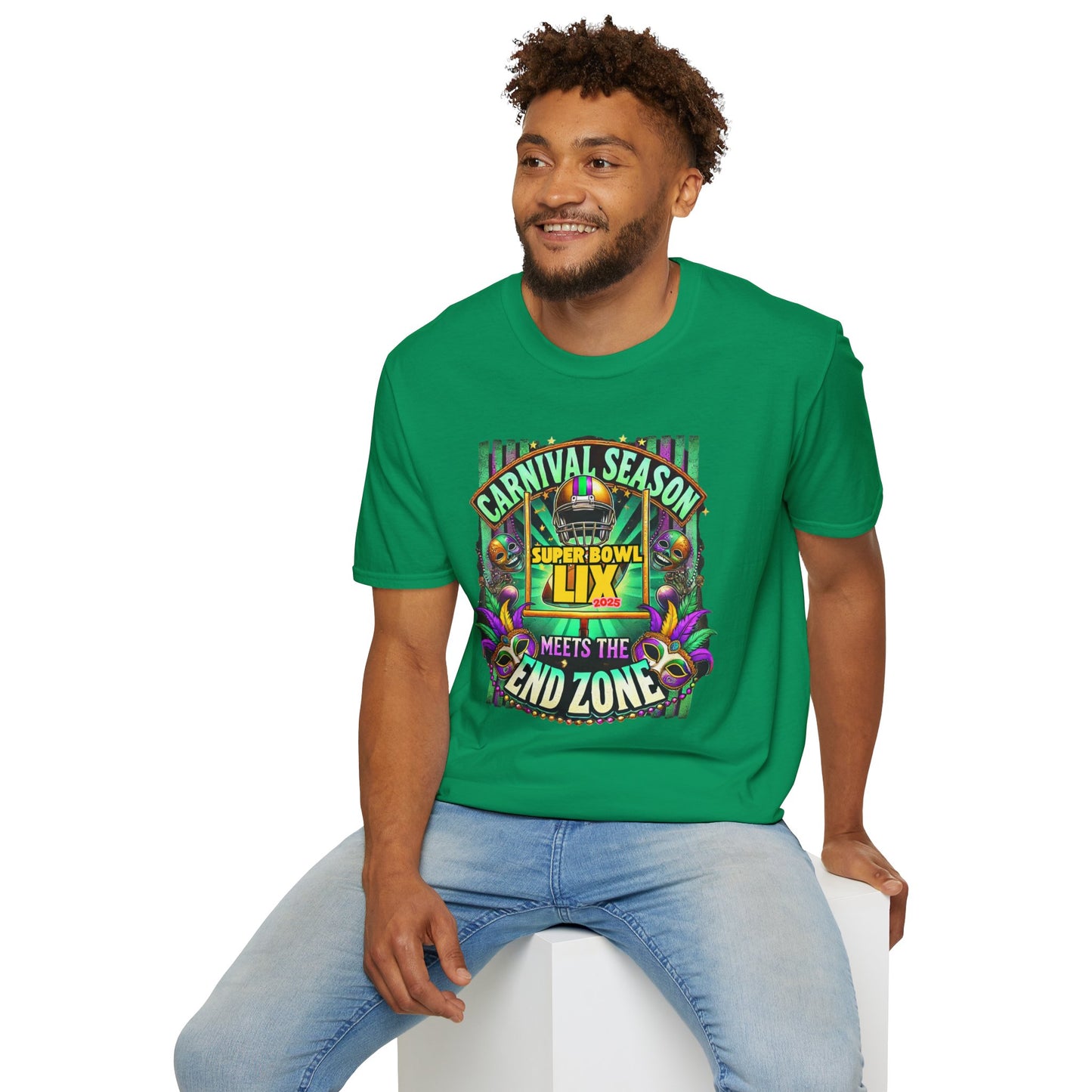 Mardi Gras Super Bowl T-Shirt