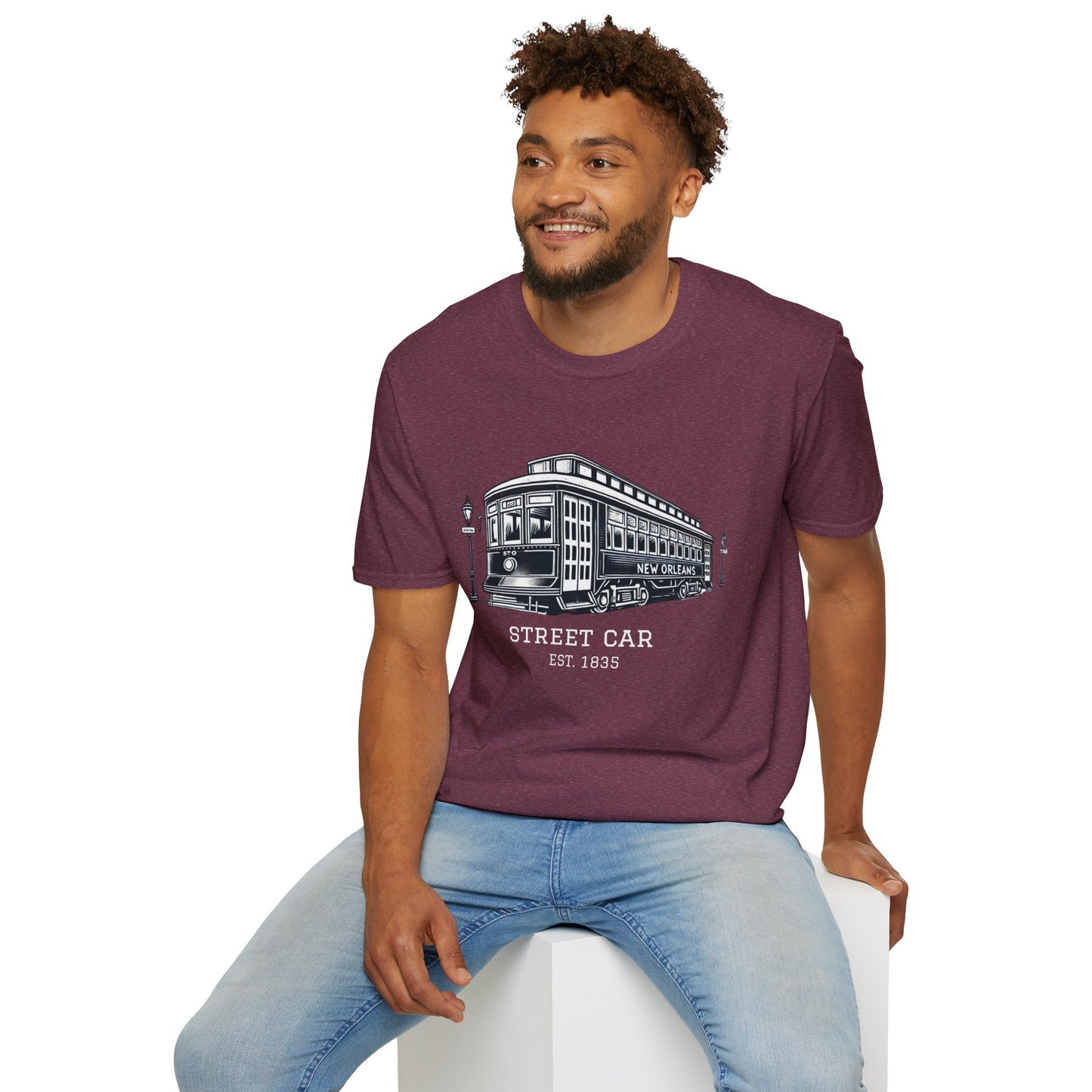 Vintage New Orleans Streetcar Unisex T-Shirt