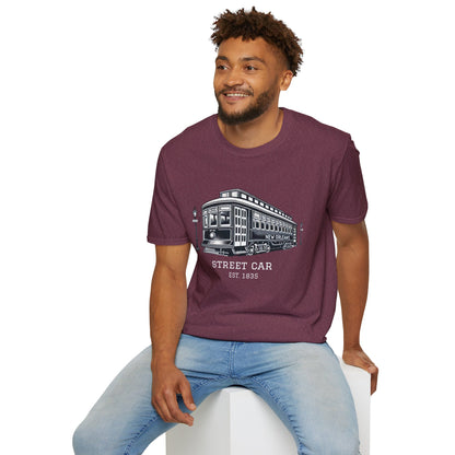 Vintage New Orleans Streetcar Unisex T-Shirt