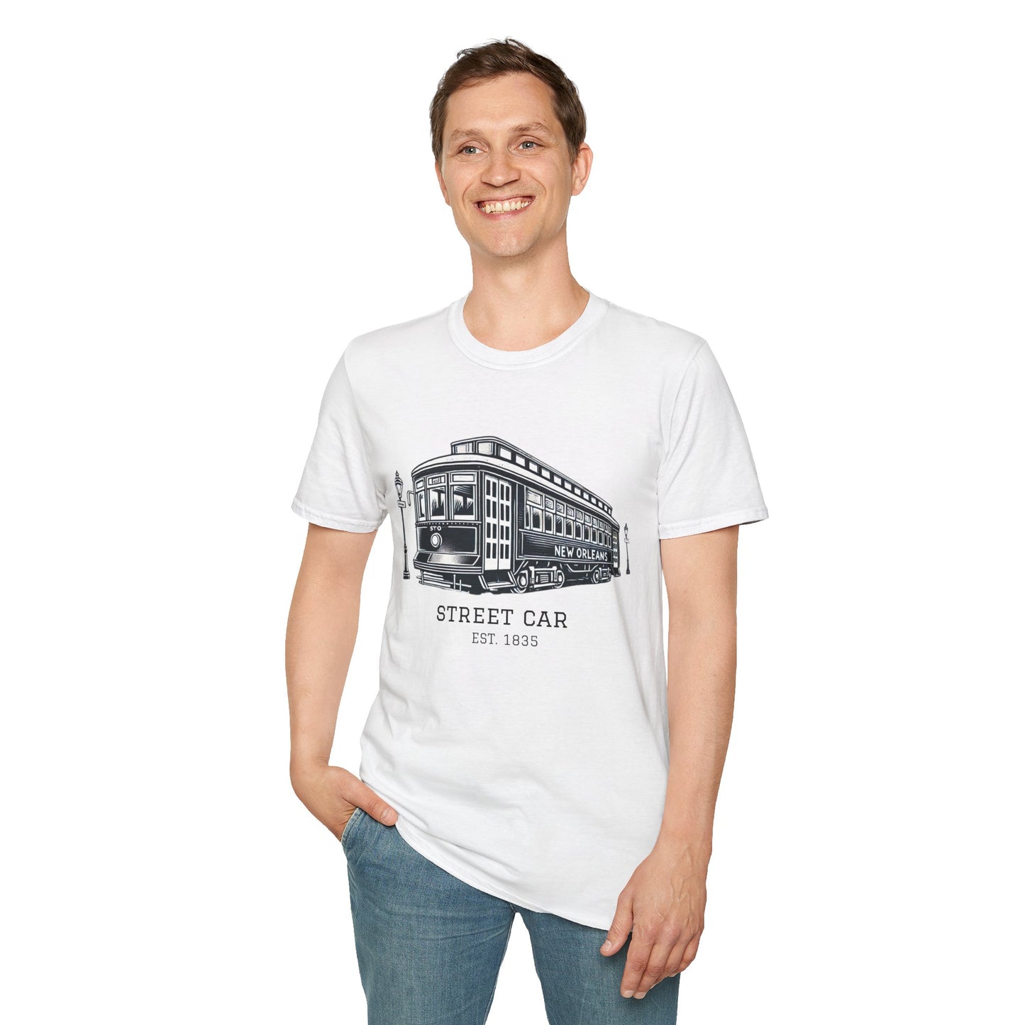 Vintage New Orleans Streetcar Unisex T-Shirt