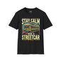 Stay Calm Streetcar Ride Unisex T-Shirt - New Orleans Inspired Design