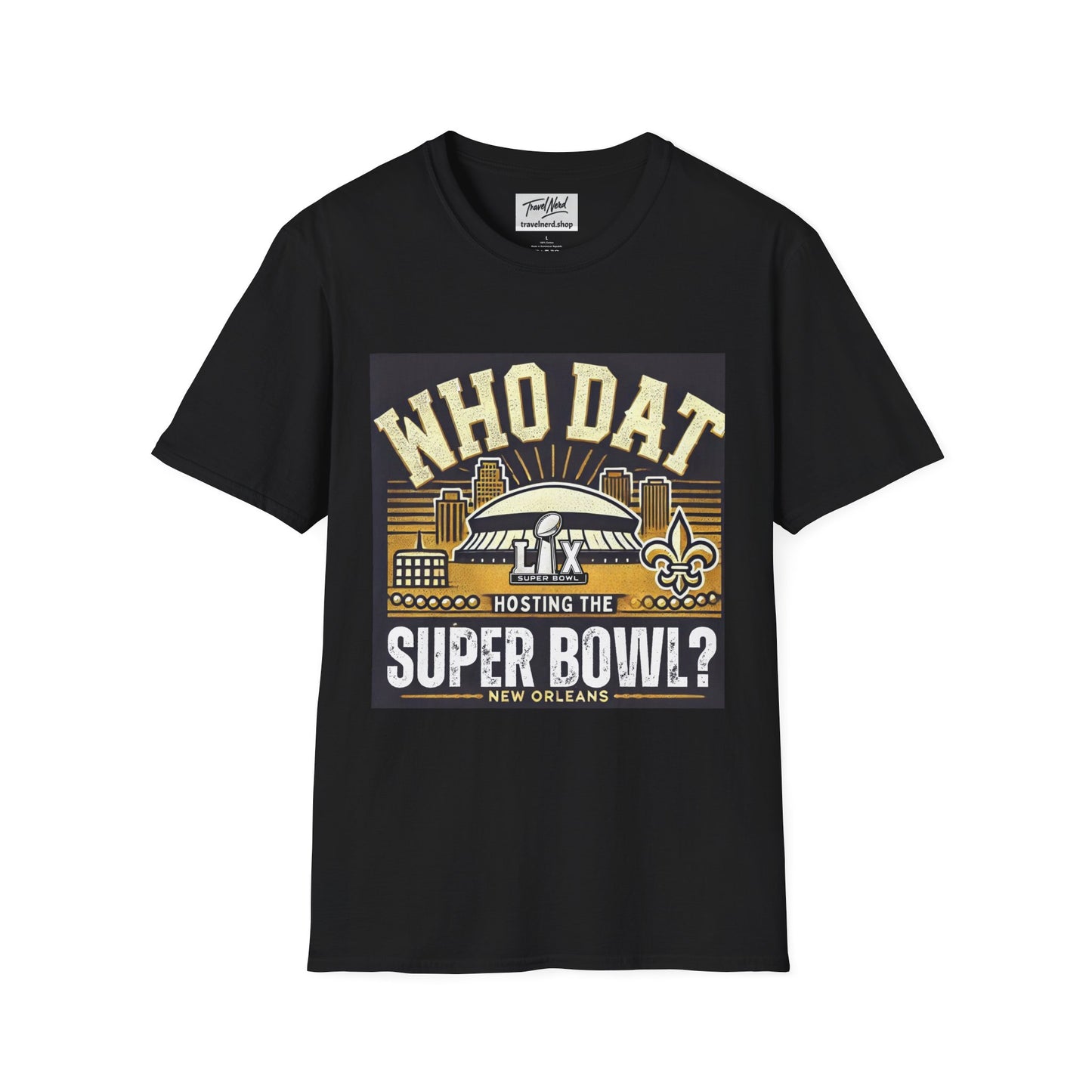 Saints Fan Super Bowl Host Unisex T-Shirt