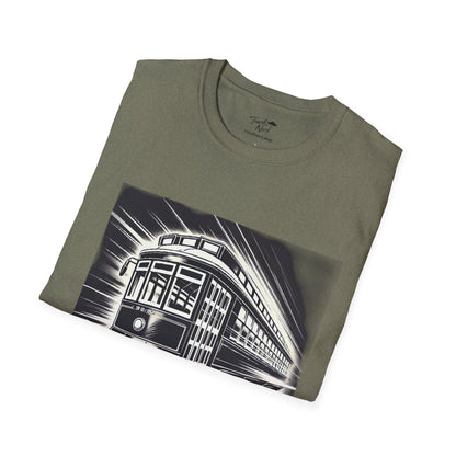 Streetcar Both Ways Fast Art Softstyle T-Shirt