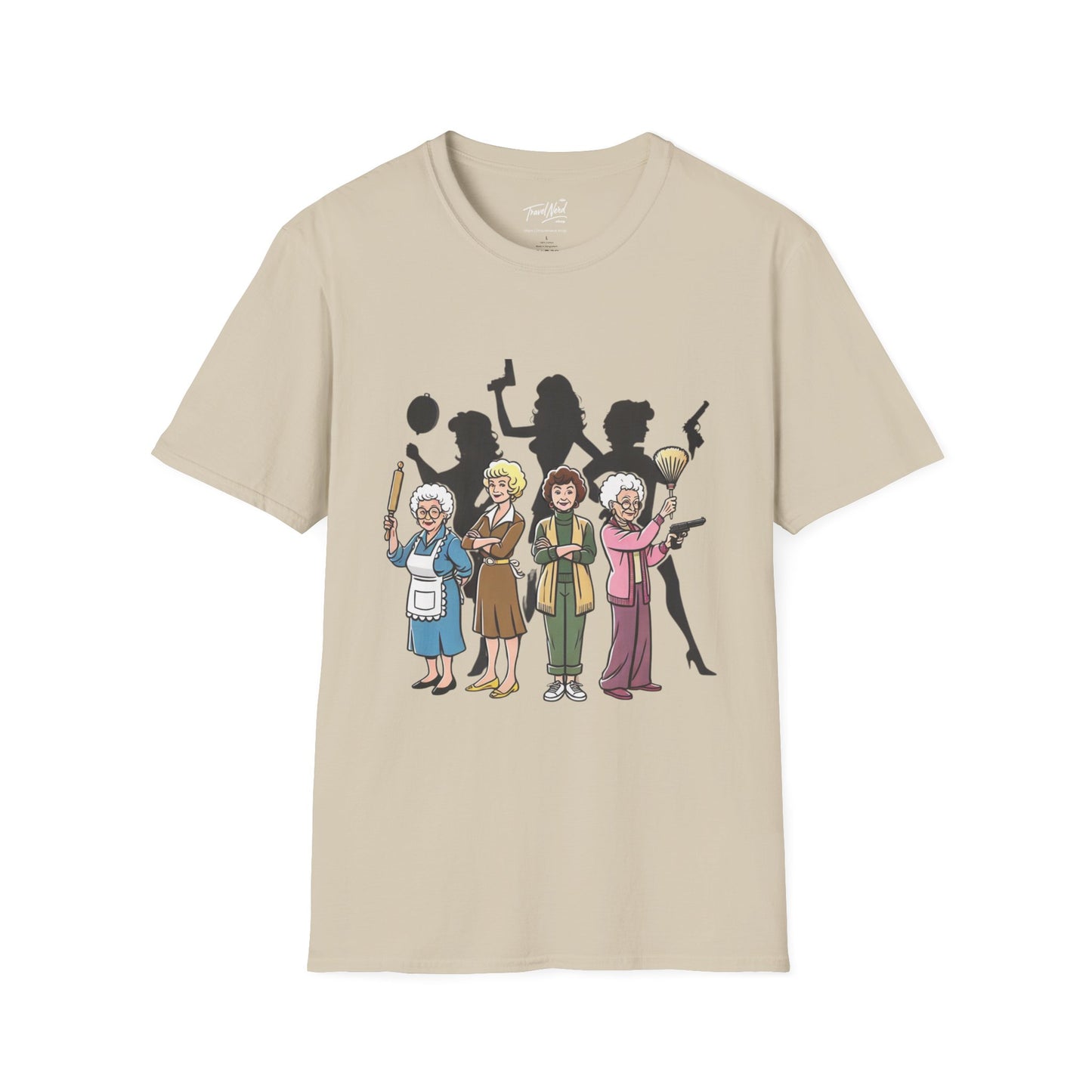 Cartoon Golden Girls T-Shirt