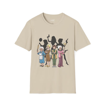Cartoon Golden Girls T-Shirt