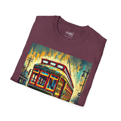 New Orleans Streetcar Stop Requested Design Unisex t-shirt