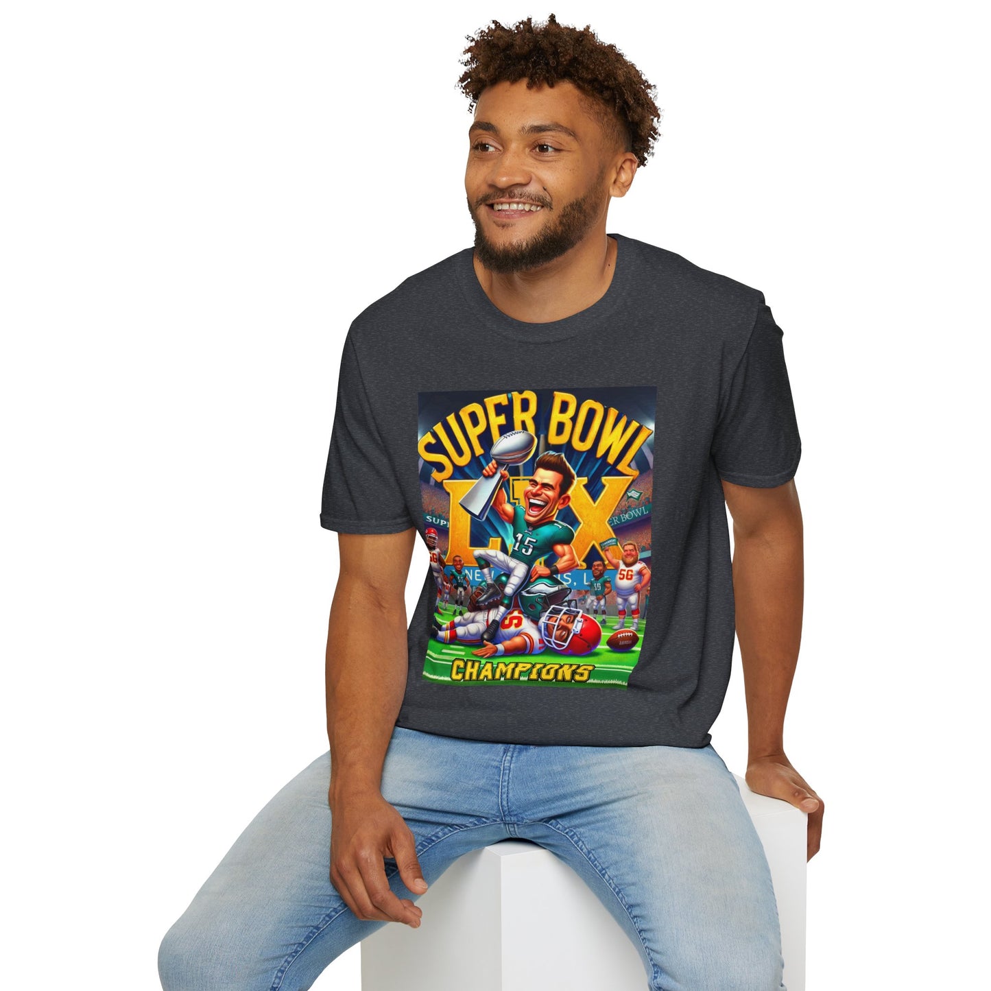 Super Bowl Champions Unisex Softstyle T-Shirt - Celebrate Victory in Style!