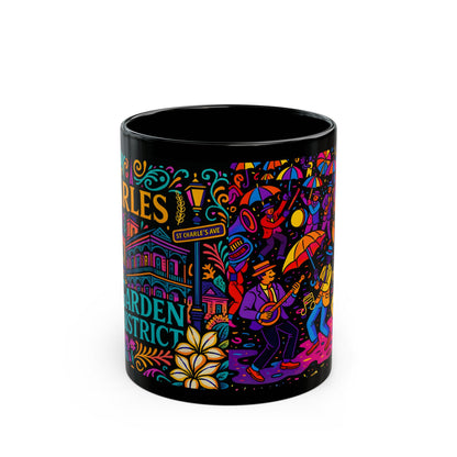 Garden District -  New Orleans Neon Neighborhoods Coffee Mug Collection
