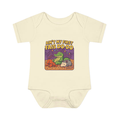 Aint My First Fais Do Do - Certified Baby Bodysuit, Cute Infant Outfit, Baby Shower Gift, Infant Fashion, Adorable Baby Apparel