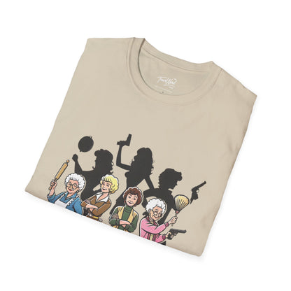 Cartoon Golden Girls T-Shirt