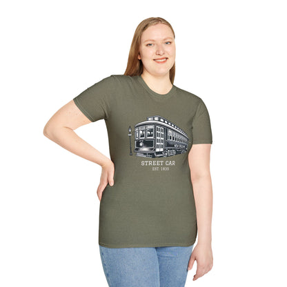 Vintage New Orleans Streetcar Unisex T-Shirt