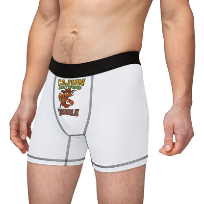 Cajun Themed Men's Boxers | Fun Underwear for Casual Comfort, Unique Gift for Him, Holiday Loungewear, Festive Roomwear