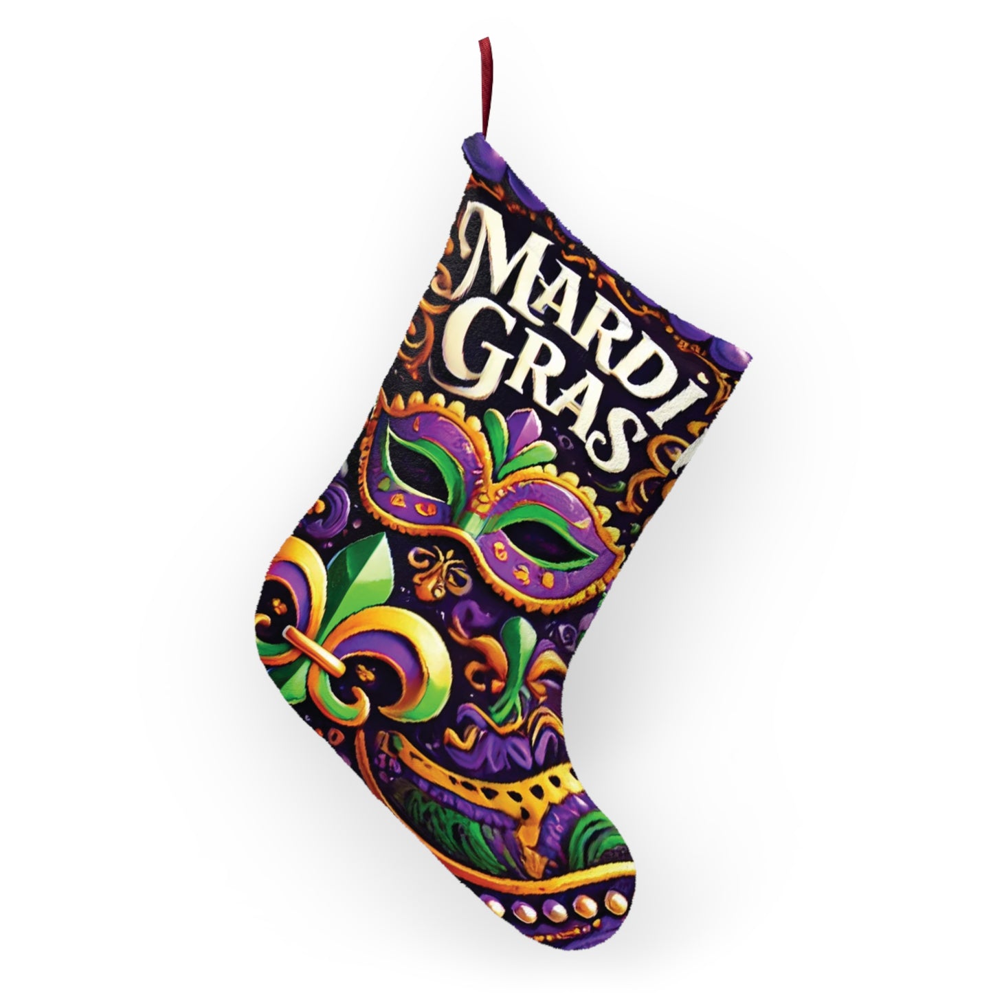 Mardi Gras Stocking