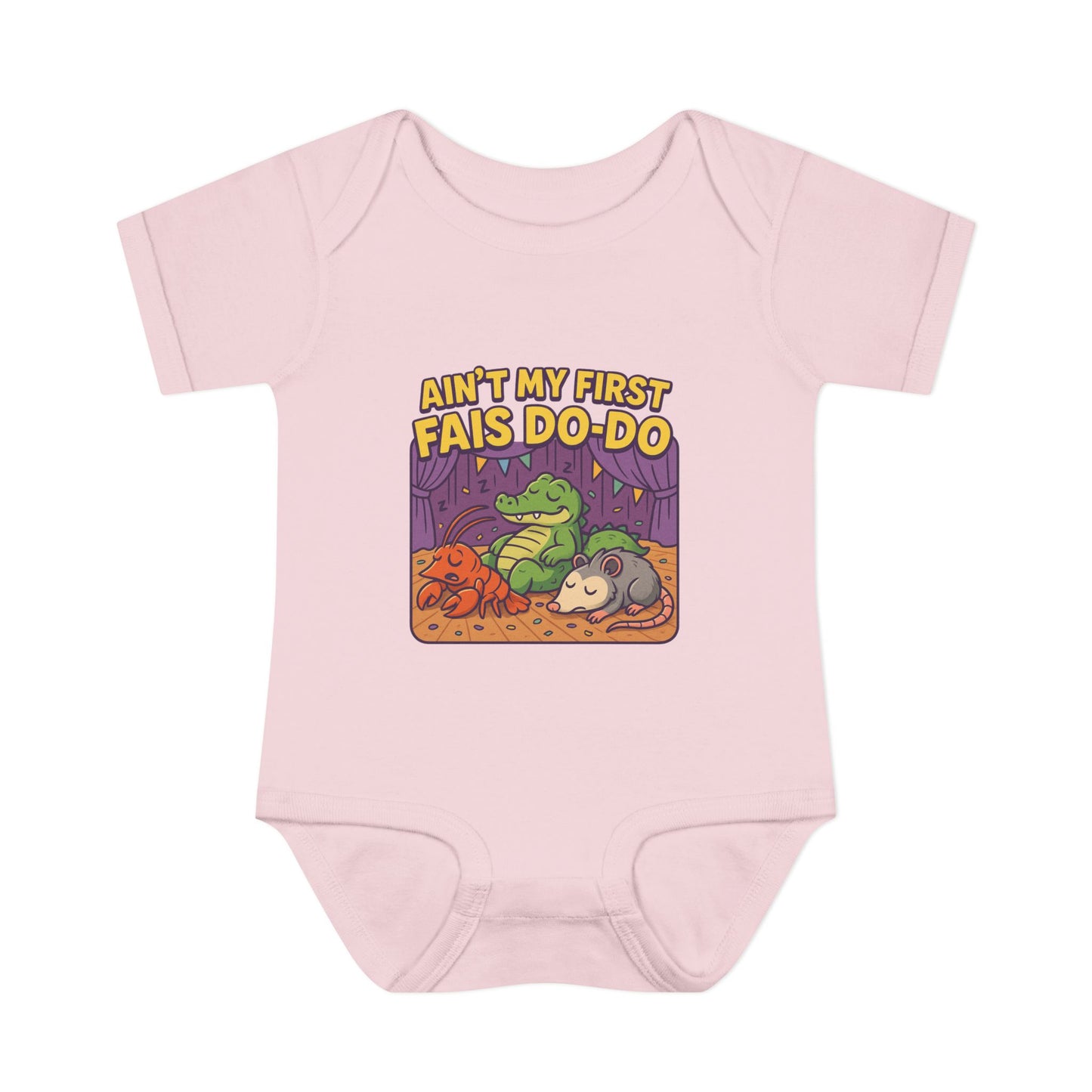 Aint My First Fais Do Do - Certified Baby Bodysuit, Cute Infant Outfit, Baby Shower Gift, Infant Fashion, Adorable Baby Apparel