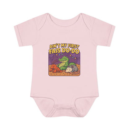 Aint My First Fais Do Do - Certified Baby Bodysuit, Cute Infant Outfit, Baby Shower Gift, Infant Fashion, Adorable Baby Apparel
